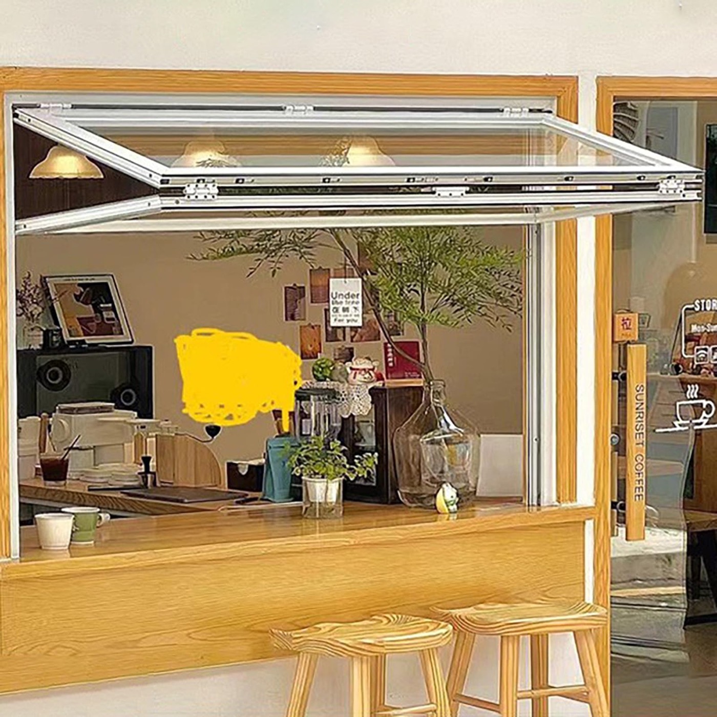 Aluminium window unit 01